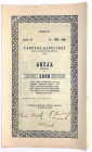 Fabryka Kapeluszy S.A. w Myślenicach, Em.A,Serja XI, 5000 marek 1921