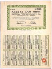 Garbarnia Parowa W. SAWICKI i S-ka Tow. Akc. W Opalenicy, Em.3, 5000 marek 1924