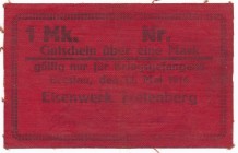 Obóz, Fabryka Żelaza Trelenberg (Wrocław), 1 marka 1916 - czerwona