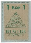 Lwów, Snapshot, 1 korona (1919)