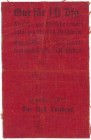 Koźmin, 10 fenigów 1917 na płótnie - rzadkie
