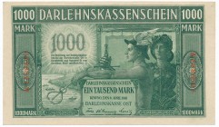 Kowno 1.000 marek 1918 7 cyfr - rzadszy