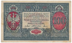 100 marek 1916 Jenerał - sześciocyfrowa numeracja