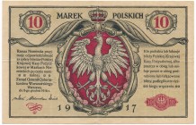 10 marek 1916 Generał biletów - rzadki numerator 'Berlin III'