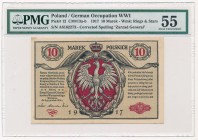 10 marek 1916 Generał biletów - PMG 55 - bardzo ładny