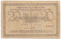20 marek 1919 - K z przecinkiem - rzadsza