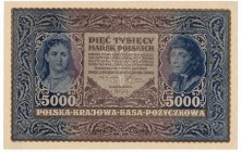 5.000 marek 1920 - III Serja H - najrzadszy wariant