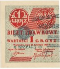 1 grosz 1924 - AC ❉ - lewa połowa
