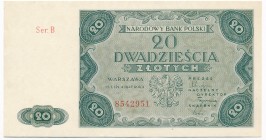 20 złotych 1947 - B -
