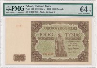 1.000 złotych 1947 - H - PMG 64 EPQ