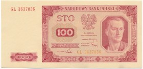 100 złotych 1948 - GL - BEZ RAMKI