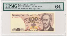100 złotych 1976 - DN - PMG 64