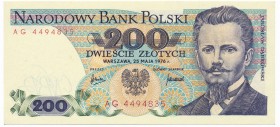 200 złotych 1976 - AG - rzadsza