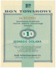 Pewex 1 dolar 1960 - Dd - z klauzulą