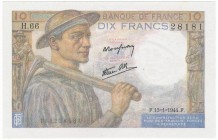 France 10 francs 1944