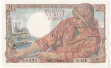France 20 francs 1944