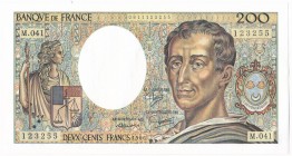 France 200 francs 1986