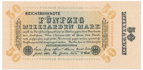 Germany, 50 Milliarden mark 1923