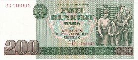 Germany, DDR 200 mark 1985