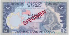Samoa - 2 tala B 000000 Specimen