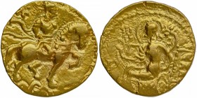 Ancient India
Gupta Dynasty
Gold Dinara 
Gold Dinar Coin of Chandragupta II of Gupta Dynasty of Horseman type.
Gupta Dynasy, Chandragupta II (Vikr...