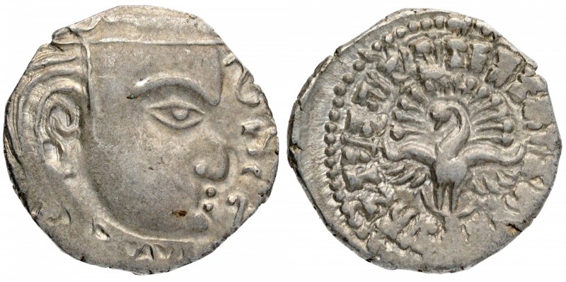 Ancient India
Gupta Dynasty
Silver Drachma
Silver Drachma Coin of Skandagupta...