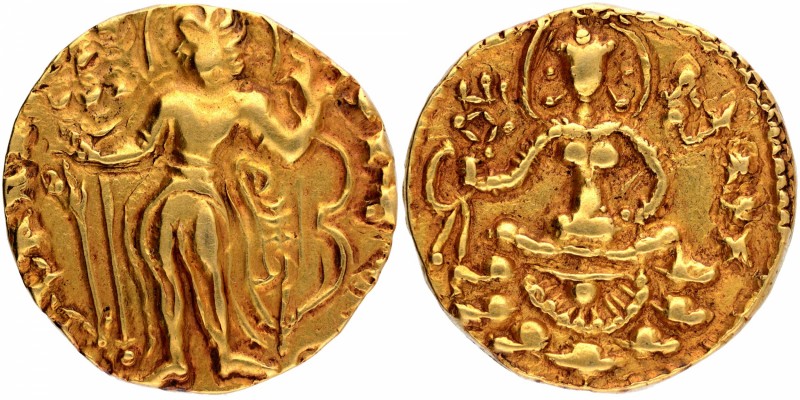 Ancient India
Gupta Dynasty
Gold Dinara 
Gold Heavy Dinar Coin of Kumaragupta...