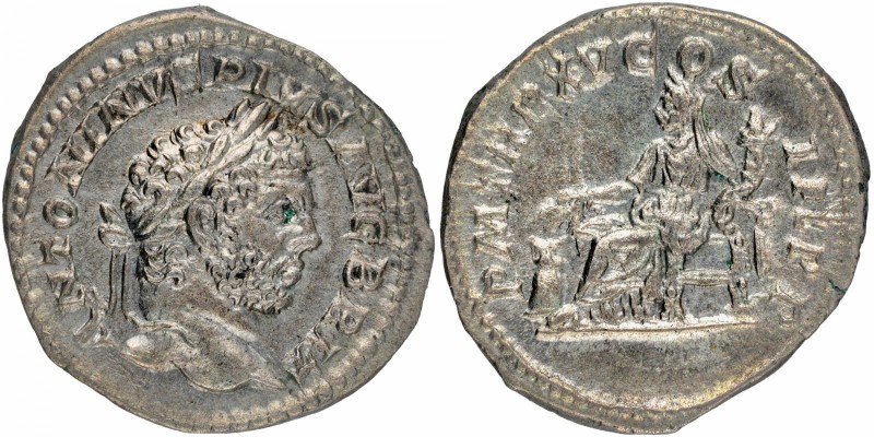 Ancient (World)
Roman Empire
Denarius
Silver Denarius Coin of Caracalla of Ro...