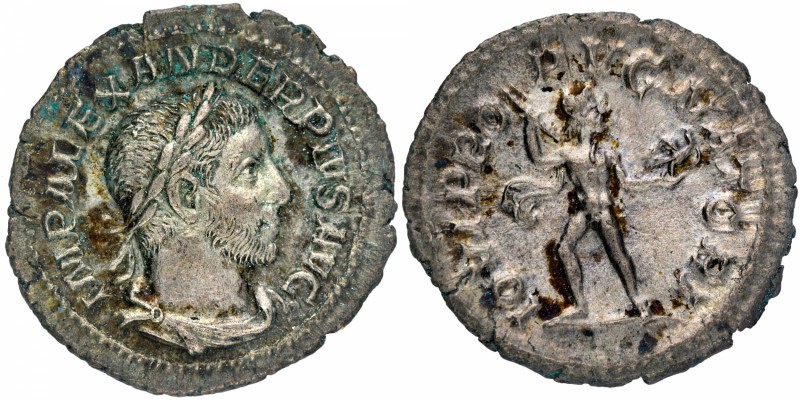 Ancient (World)
Roman Empire
Denarius
Silver Denarius Coin of Severus Alexand...