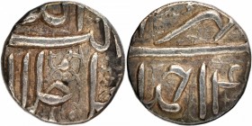Mughal Coins
03. Akbar, Jalal-Ud-Din Muhammad (1556-1605)
Rupee 1/2
Silver Half Rupee Coin of Akbar of Ahmadabad Mint.
Akbar, Ahmadabad Mint, Silv...