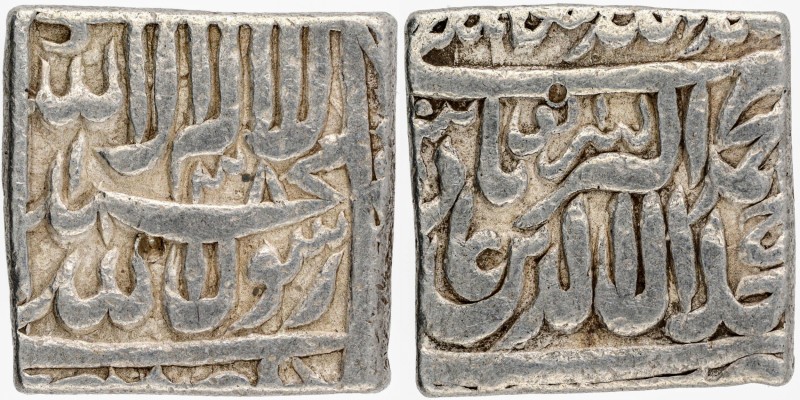 Mughal Coins
03. Akbar, Jalal-Ud-Din Muhammad (1556-1605)
Rupee 01 (Square)
S...