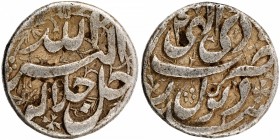 Mughal Coins
03. Akbar, Jalal-Ud-Din Muhammad (1556-1605)
Rupee 01
Very Rare Silver One Rupee Coin of Akbar of Dewal Bandar Mint.
 Akbar, Dewal Ba...