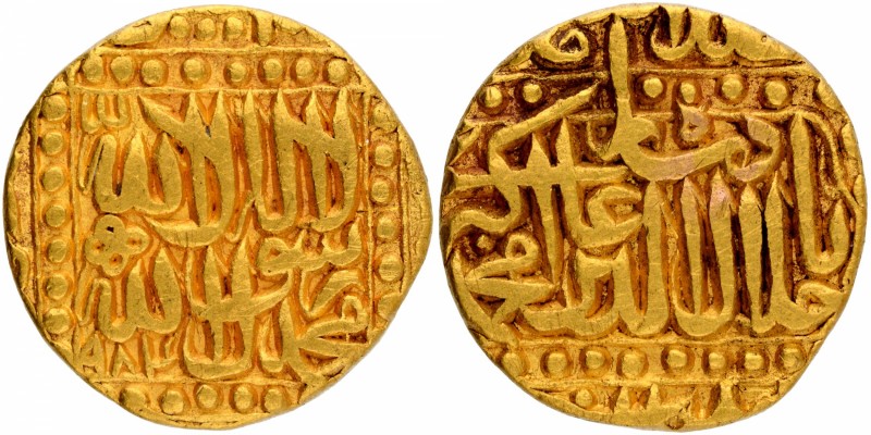 Mughal Coins
03. Akbar, Jalal-Ud-Din Muhammad (1556-1605)
Mohur 1
Very Rare G...