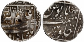 Mughal Coins
09. Aurangzeb Alamgir, Muhayyi-ud-din (1658-1707)
Rupee 1/2
Silver Half Rupee Coin of Aurangzeb Alamgir of Junagadh Mint.
Aurangzeb A...