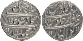 Mughal Coins
18. Shah Jahan II, Rafi-ud-Daula (1719)
Rupee 01
Silver One Rupee Coin of Shahjahan II of Gwalior Mint.
Shahjahan II, Gwalior Mint, S...