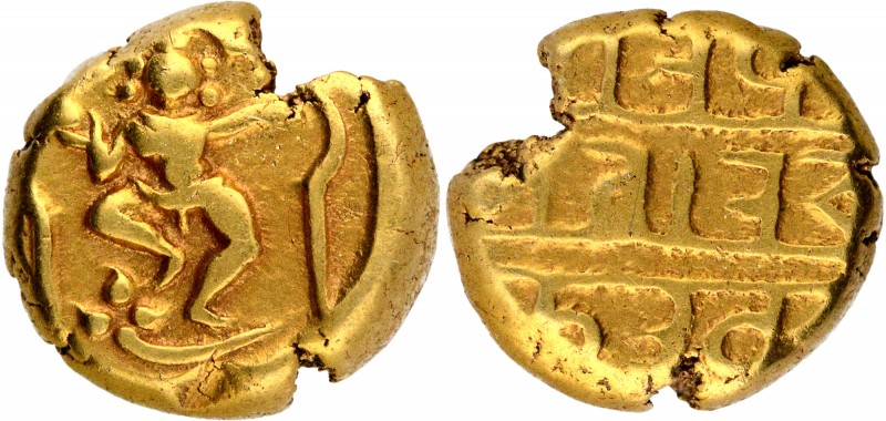 Independent Kingdom
Mysore (Mahisur)
Gold 1/2 Pagoda
Gold Half Pagoda Coin of...