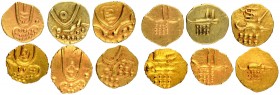 Independent Kingdom
South India Kingdom
Lot of 06 Coins
Gold Six Different Variety Fanam Coins of South India.
South India, Different varieties Go...