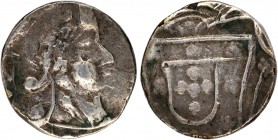 European Enclave
India Portuguese
Pardao 1/2
Silver Half Pardao Coin of Jose I of Goa of Indo Portuguese.
Indo Portugues, Goa, Jose (Joseph), Silv...