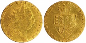 United Kingdom
Gold Guinea 
Gold Guinea Coin of George III of United Kingdom.
United Kingdom, Great Britain, George III (1760-1820 AD), Gold Guinea...