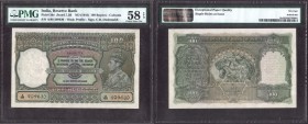 British INDIA Notes
K.G.VI
Rupees 100
One Hundred Rupees Bank Note of King George VI signed by C.D. Deshmukh of 1943.
British India, 1943, King Ge...