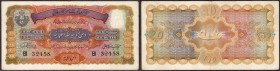 Hyderabad
0010 Rupees
Rupees 10
Rare Hyderabad State Ten Rupees Note Signed by Mehadi Yar Jung of 1939.
Hyderabad State, 1939, 10 Rupees, Signed b...