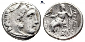 Kings of Macedon. Kolophon. Philip III Arrhidaeus 323-317 BC. In the name and types of Alexander III "The Great". Drachm AR