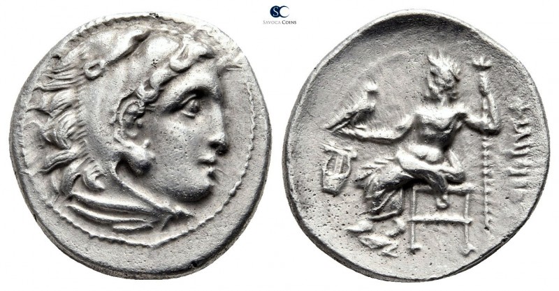 Kings of Macedon. Kolophon. Philip III Arrhidaeus 323-317 BC. 
Drachm AR

19 ...