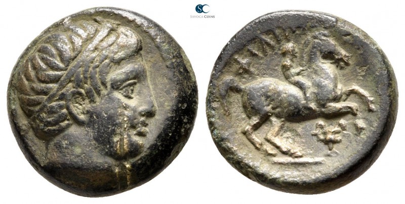 Kings of Macedon. Amphipolis. Philip II of Macedon 359-336 BC. 
Bronze Æ

18 ...