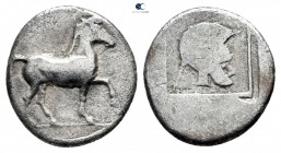 Kings of Macedon. Aigai. Alexander I 495-450 BC. Tetrobol AR