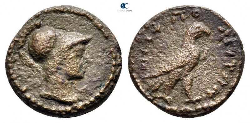 Macedon. Amphaxitis 148-32 BC. 
Chalkous Æ

14 mm., 1,93 g.



nearly ver...