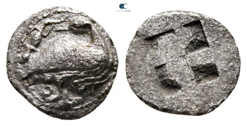 Macedon. Eion 460-400 BC. 
Trihemiobol AR

12 mm., 0,94 g.



very fine