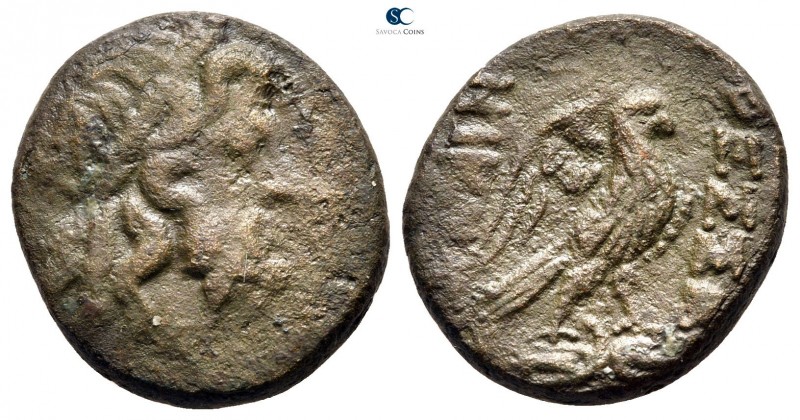 Macedon. Thessalonica 187-31 BC. 
Bronze Æ

23 mm., 9,43 g.



nearly ver...