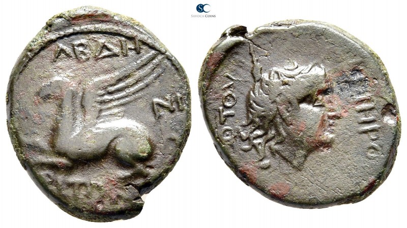 Thrace. Abdera 385-347 BC. 
Bronze Æ

20 mm., 4,74 g.



very fine