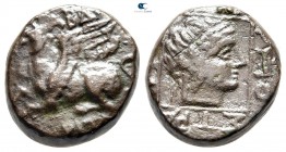 Thrace. Abdera 380-300 BC. Bronze Æ